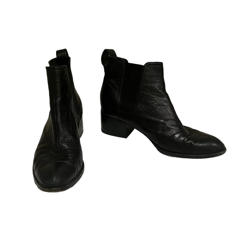 Rag & Bone Black Leather Chelsea Boots